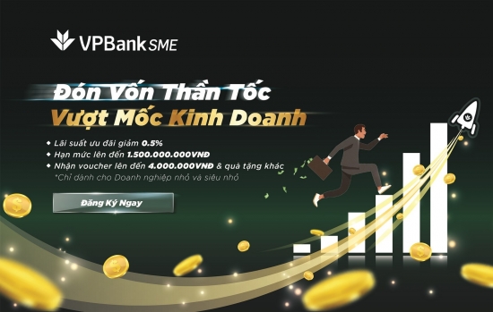 VPBank giảm lãi suất, mạnh tay tiếp vốn cho doanh nghiệp nhỏ