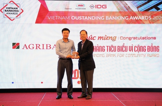 Agribank được vinh danh 2 giải thưởng Ngân hàng Việt Nam tiêu biểu 2020