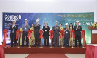 Khai mạc Triển lãm Contech Vietnam 2018