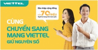 Từ 1/1/2019: Thuê bao trả trước có thể chuyển sang mạng Viettel giữ nguyên số