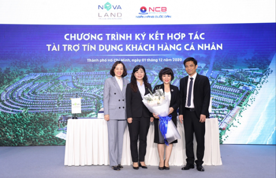 NCB tài trợ tín dụng khách hàng cá nhân mua dự án của Novaland