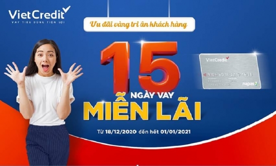 VietCredit tung hàng loạt khuyến mại hấp dẫn cuối năm