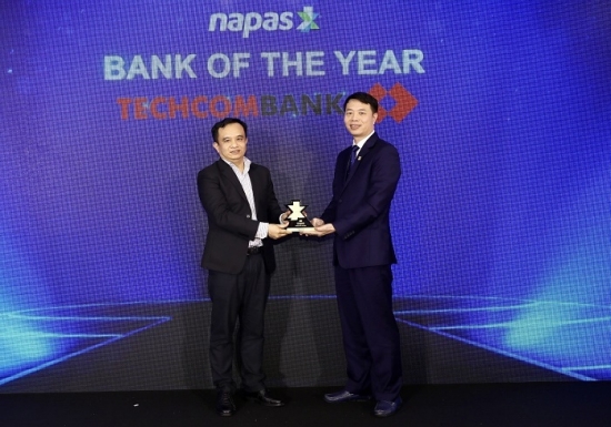 Techcombank dẫn đầu hoạt động thanh toán nội địa 2021