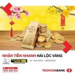 Techcombank khuyến mãi lớn với dịch vụ chuyển tiền Western Union