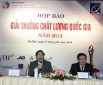 82 DN được tặng Giải Chất lượng quốc gia năm 2013