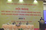 Hội nghị tái cơ cấu DNNN thuộc Khối DNTW