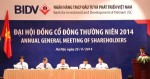 Thấy gì từ đại hội cổ đông năm 2014 của BIDV