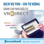 Sacombank triển khai dịch vụ riêng dành cho nhà đầu tư chứng khoán