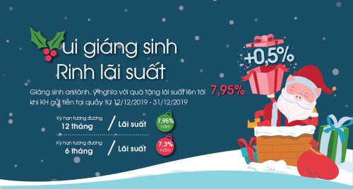 Oceanbank ưu đãi lãi suất tiền gửi lên tới 7,95%/năm