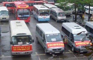 Cước vận tải giảm, xe tết vẫn tăng giá
