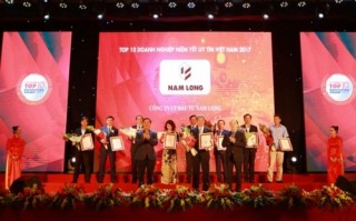 Nam Long vào Top 10 DN niêm yết uy tín