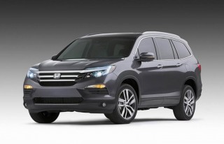 Trình làng SUV gia đình Honda Pilot 2016 hoàn toàn mới, nhiều đột phá