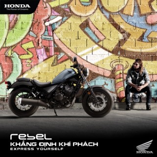 Honda Rebel 500 có giá 180 triệu đồng