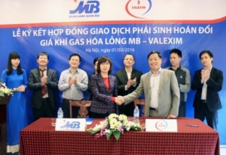 MB và VALEXIM: Ký kết hợp đồng phòng vệ giá LPG