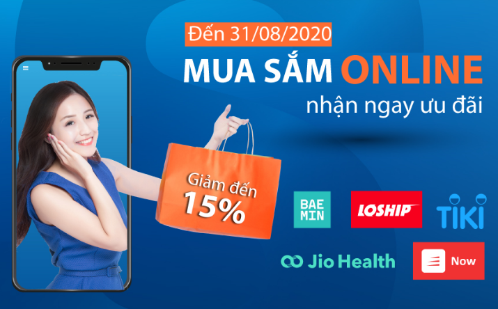 Sacombank: Mua sắm online nhận ngay ưu đãi