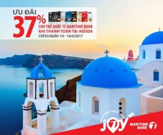 Ưu đãi lớn cho chủ thẻ Maritime Bank