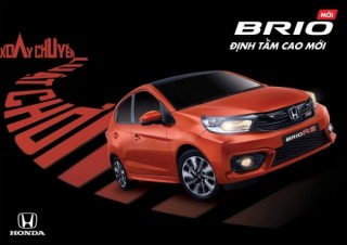 Đặt mua Honda Brio, nhận ngay quà tặng trị giá 7 triệu đồng