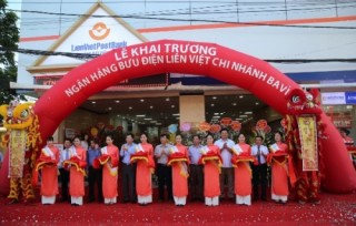LienVietPostBank khai trương chi nhánh tại Ba Vì