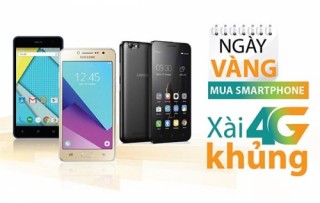 Mua smartphone Viettel, xài 4G khủng vào ngày vàng giá sốc