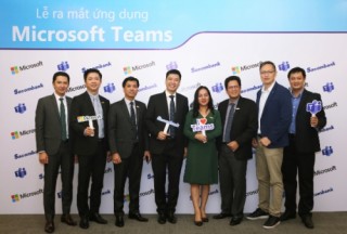 Sacombank số hóa môi trường làm việc với ứng dụng Microsoft Teams