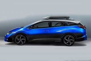 Cận cảnh Honda Civic Tourer Active Life Concept sắp ra mắt tại Frankfurt 2015