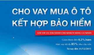 Hấp dẫn gói “Cho vay mua ôtô kết hợp bảo hiểm” của VietinBank