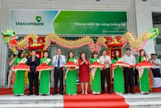 Vietcombank TP. HCM khai trương phòng giao dịch Sài Gòn Pearl