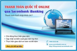 Thanh toán quốc tế trực tuyến mọi lúc mọi nơi