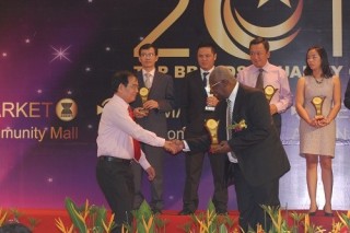 Tân Hiệp Phát được công nhận Top Brands 2015