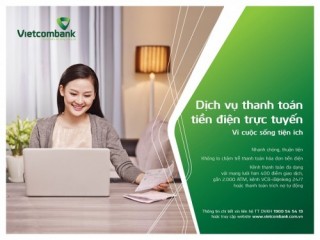 Vietcombank tiếp tục triển khai dịch vụ thanh toán hóa đơn tiền điện tại Hà Nội và Bình Dương