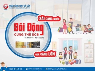 Sôi động cuối năm cùng thẻ SCB