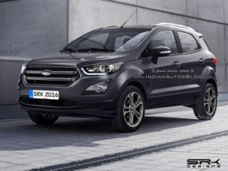 Ford EcoSport 2017 sắp ra mắt có gì?
