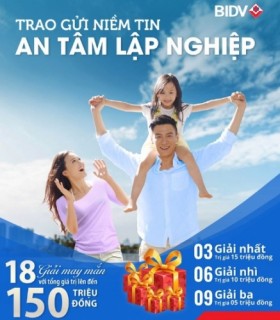 Trao gửi niềm tin – An tâm lập nghiệp cùng BIC