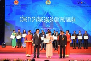 PNJ được vinh danh Doanh nghiệp vì người lao động