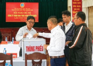 Chính thức phá sản Công ty vàng Bồng Miêu