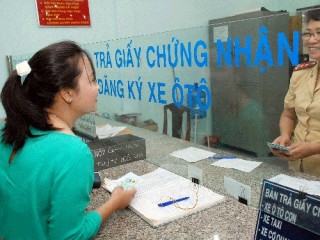 Giải đáp về thủ tục đăng ký xe