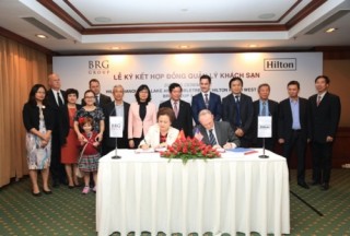 BRG và Hilton ký Hợp đồng quản lý khách sạn