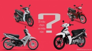 Có khoảng 20 triệu đồng, nên chọn xe máy nào chơi Tết?