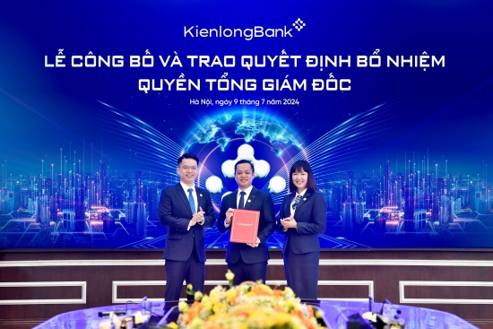 Ông Trần Hồng Minh giữ chức quyền Tổng Giám đốc KienlongBank