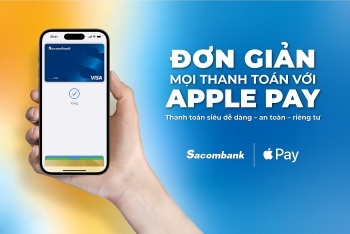 Sacombank giới thiệu Apple Pay - phương thức thanh toán với iPhone, Apple Watch, iPad và Mac