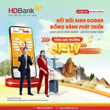 Cơ hội du lịch khám phá thế giới cùng HDBank